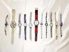 Vintage Women's Wristwatches Lot Of 11 Timex Fossil Etc Need Batteries / Repair