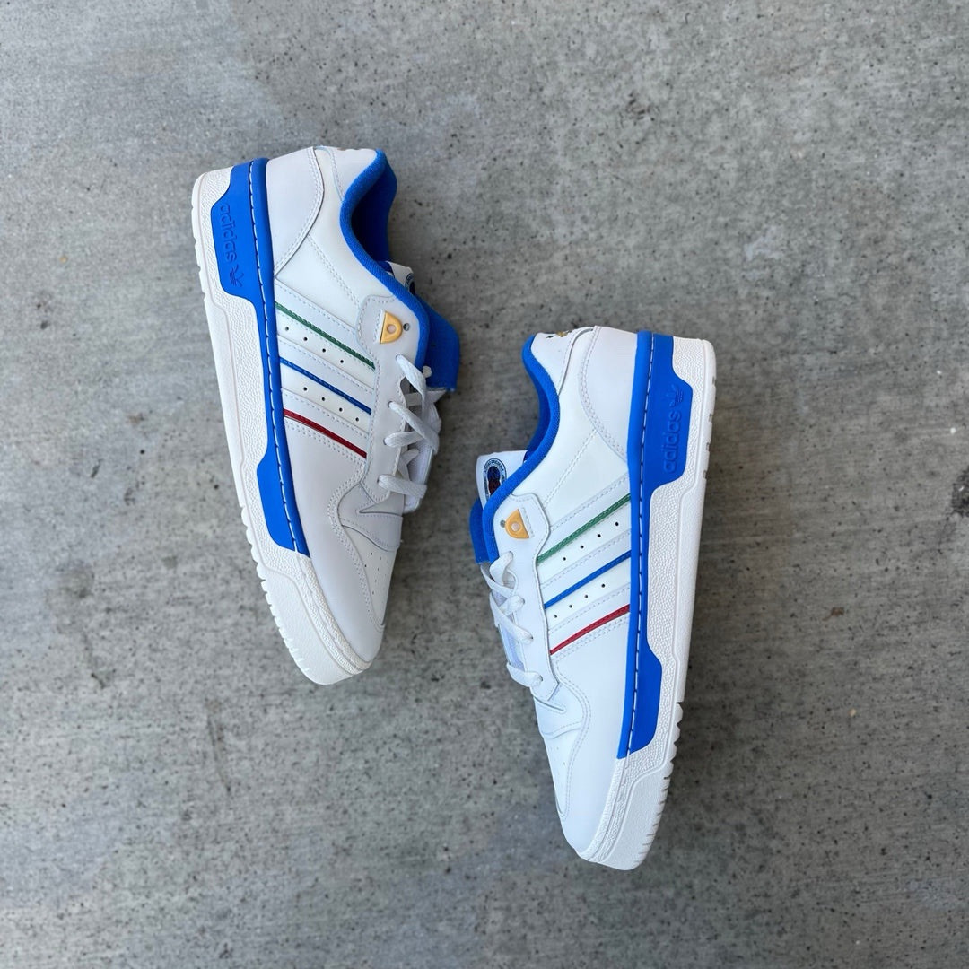 【関税&送料込】Adidas Originals Sneakers White Adidas Original Rivalry Low Men's Athletic Sneaker White