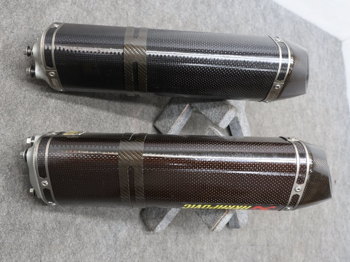 a.k.r出品 Zx-10R 06-07 Akrapovic Carbon Slip-On Exhaust Bolt-On | eBay