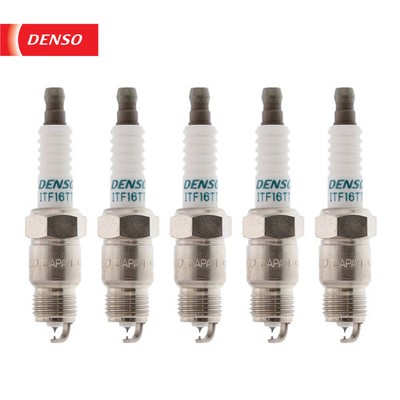 Iridium TT Spark Plug DENSO 4715 ITF16TT 5/8'' Hex 0.039'' Gap | 5x