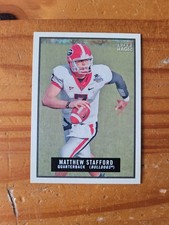 2009 Topps Magic 77 Matthew Stafford Rookie Card RC. rookie card picture
