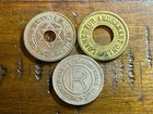 🎰 3 Vintage 1920's/1960’s slot/pinball/gaming machine tokens (Chicago, IL) — photo 2