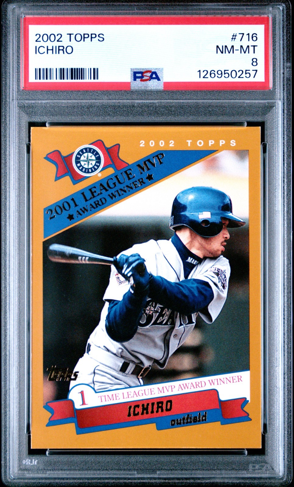 Ichiro Suzuki 2001 Topps #726 Base Price Guide - Sports Card Investor