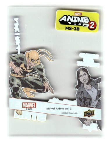2023 Upper Deck Marvel Anime Vol. 2 J-Comic Collage Stax #MS-3b Defenders - Bild 2 von 4