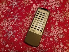 💽 🔥💫 RARE ! Original Teac RC-725 Remote Control For Mini Disc MD-H500i