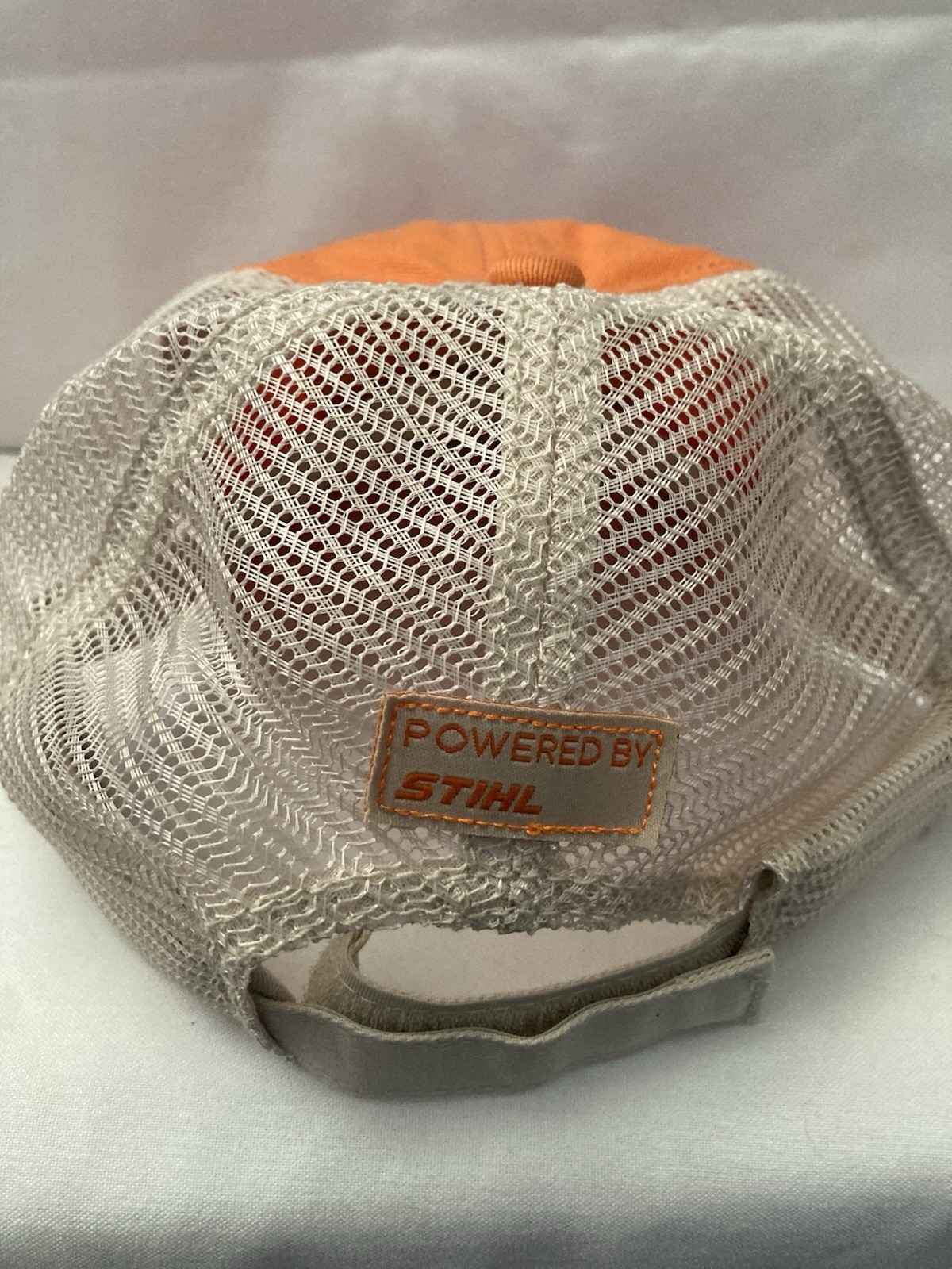 STIHL Chainsaw Patch Adjustable Baseball Hat Mesh… - image 4