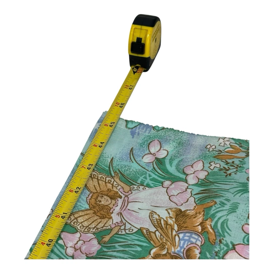 REMANENTE DE TELA TEMÁTICA FLORAL HADA MÁGICA DE COLECCIÓN 45 X 91 en hadas místicas Foto 2 de 4