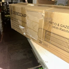 ZeboZap Infrared Heater – Efficient, Safe, Weatherproof - Indoors/Outdoor - NIB