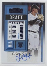 2020 Panini Contenders Rookie 2 Draft Ticket Blue 92/99 Jordan Yamamoto #167 0c6