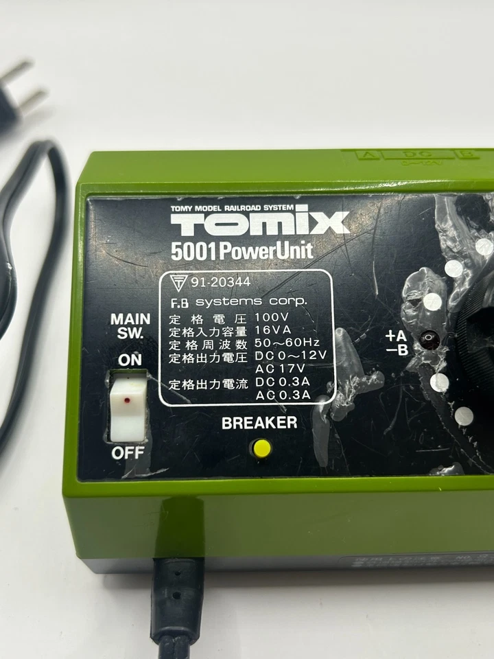 TOMIX 5001 Power Unit Controller for N Gauge Model Train Tested Japan - Image 2 of 4