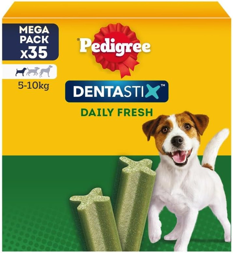 Pack 35 Snack Dentastix Fresh Cane Piccolo 5-10kg - Zero Tartaro e Alito Top