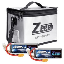 Zeee 3S Lipo Battery 2200mAh 11.1V 120C Soft Pack XT60 Connector 2...
