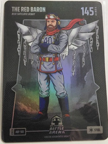 2026 Bo Jackson Battle Arena `The Red Baron` Rick Sutcliffe Steel Foil
