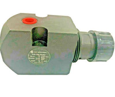 Norgren R40-200-BNSG Pilotregler R40200BNSG Max In 450 psi Max Out 250 psi