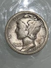 1921 D Mercury Silver Dime Key Date Denver G good