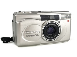 Olympus Superzoom 70G Film Camera 35mm Compact AF Point & Shoot [Nr Mint] U.K