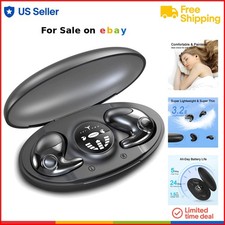 Wireless Sleep Earbuds Bluetooth 5.3 Noise Cancelling Waterproof Fast Charging