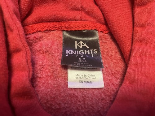 Vintage university of Georgia Bulldogs embroidered red hoodie sweatshirt - Picture 5 of 8