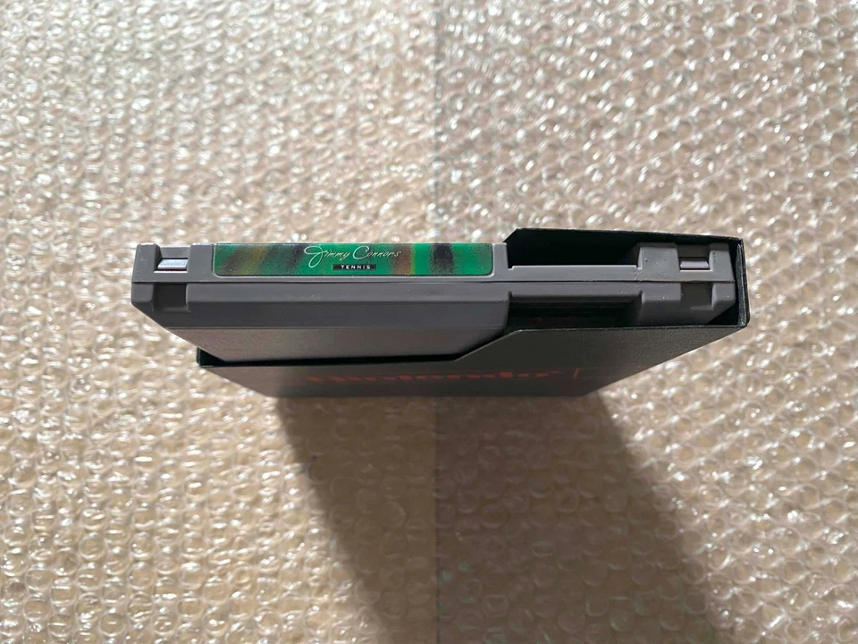 Jimmy Connors Tennis (Nintendo NES, 1993) - CART + SLEEVE ONLY *AUTHENTIC - Image 4 of 4