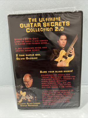 The Ultimate Guitar Secrets Collection 2.0 DVD Silvio Gazquez Stefan Grossman