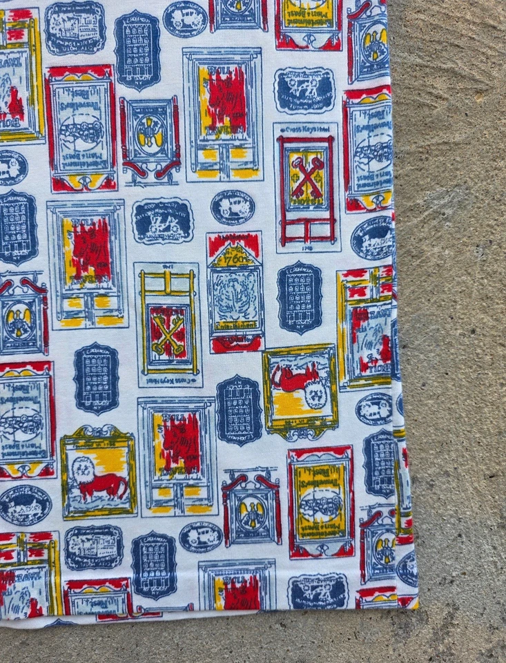 Vintage 70s Munsingwear AOP Graphic Novelty T-Shirt Single-Stitch Colorful L - Image 3 of 4