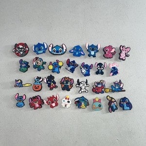 Disney's Lilo and Stitch Theme Jibbitz Shoe Charms Lot of 29 for Crocs