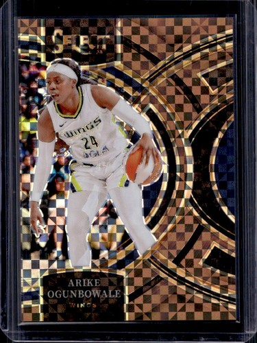 2024 Select WNBA Arike Ogunbowale Bronze Checker Prizms Premier #7/49