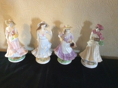 Royal Worcester Four Season's Figuren