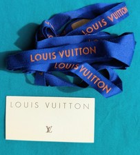 Louis Vuitton  Signature Logo Grosgrain Ribbon  60 Inches 1.5 Yards 