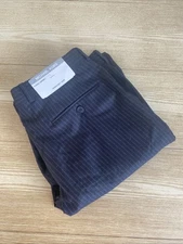 Pantalon De Vestir Michael Kors Para Hombre Planos Rayas Corte Formal Talla 40S