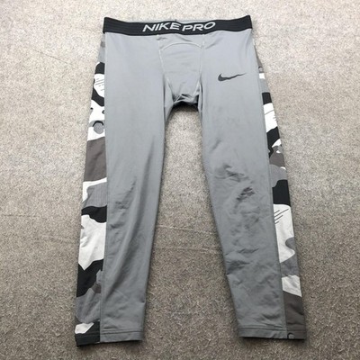 Nike Pants Mens Small Dri-FIT Leggings Base Layer Pro Compression 25''