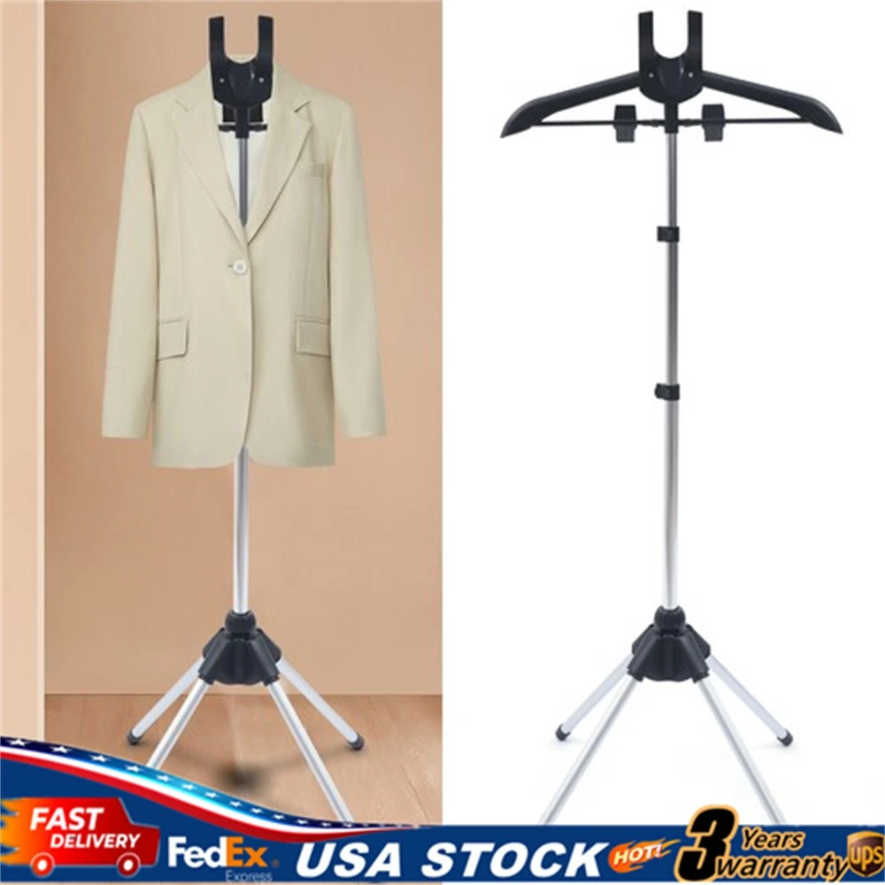Garment Hanger Drying Rack/Handheld Clothes Steamer Holder Fabric Steam