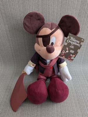Disney Parks 2023 Fluch der Karibik Mickey Mouse Plüschtier Stofftier 