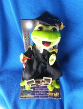 Gemmy Frogz Graduation Dancing Frog Rap It Ribbit Singing Get This Party Started
