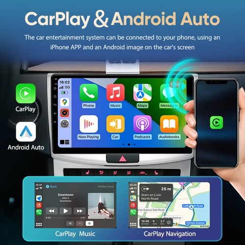 For 2007-2017 Jeep Wrangler JK GPS Navigation 7" Carplay Radio Stereo 2+32G - Picture 6 of 24