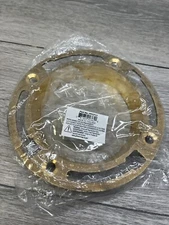 PROFLO PFCF13 4" x 1-1/8" Brass Closet Flange