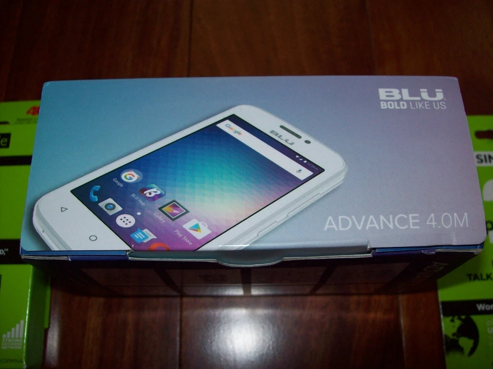 Reduced NEW $25 Sim Card & BLU GSM Advance 4M, 4GB Memory Smart Phone (Unlocked) - Image 4 of 4