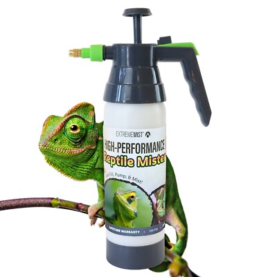 Extreme MIST High-Performance Reptile Mister - Ultra-fine Reptile Sprayer 32 Oz