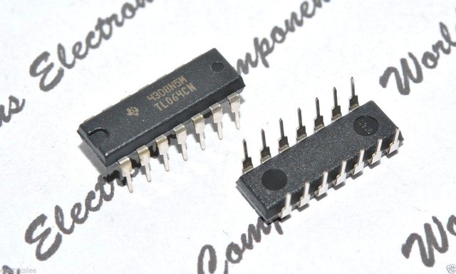 20pcs-TI TL064CN (TL064) 14-PIN Integrated Circuit (IC) - NOS- Made in ...