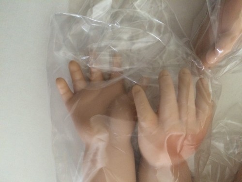 Antique Vintage Creepy Baby Doll Parts Haunted House Halloween Prop Horror - Picture 8 of 10