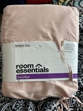 Room Essentials Microfiber Sheet Set Full,Pink
