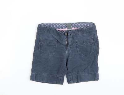 Zara Mädchen blaue Baumwolle Bermudas Shorts Größe 2-3 Jahre normal