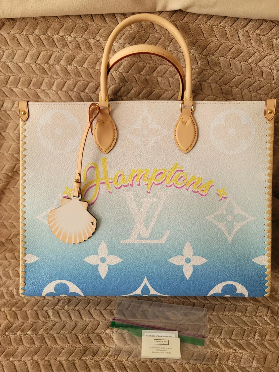 Louis Vuitton OnTheGo GM By the Pool Hamptons Resort Bag Giant