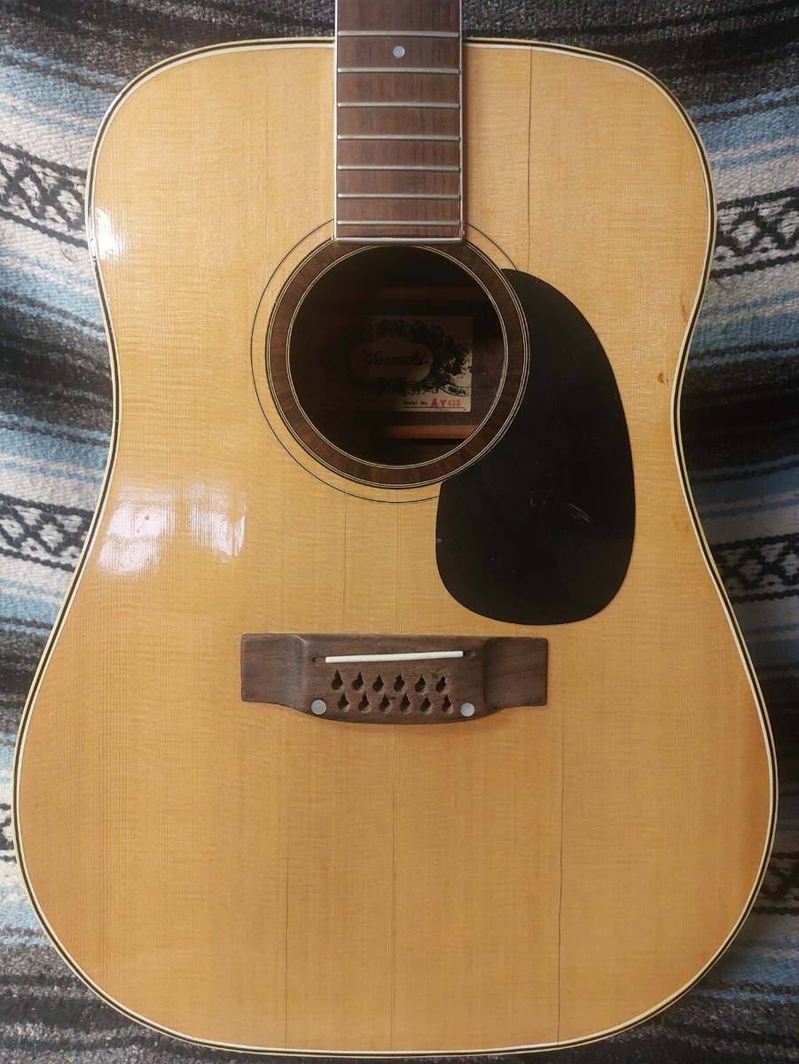 Yamaki 12 string acoustic guitar, broken, for parts or repair only