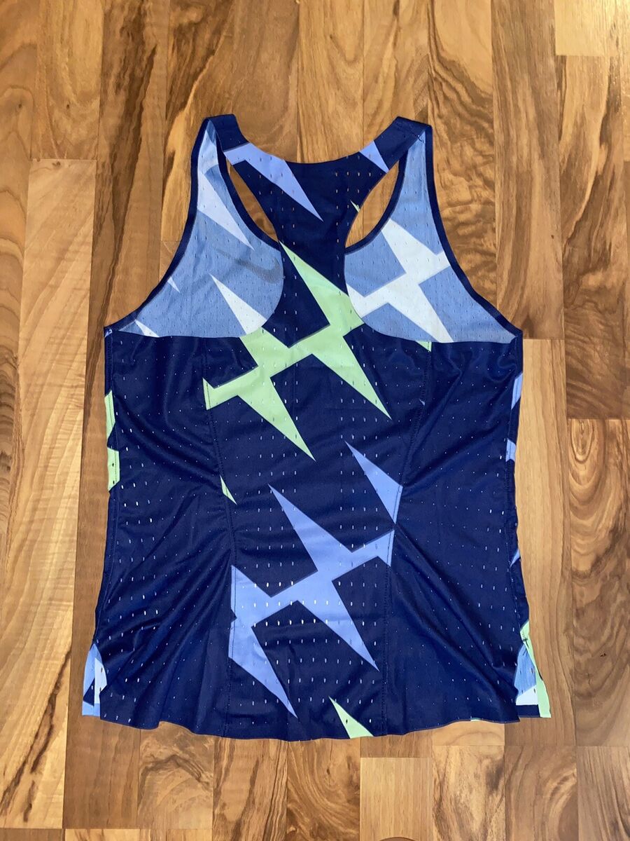 Nike Pro Elite Aeroswift Running Singlet CI0581-XXX Blue Nike Pro Elite Aeroswift Running Singlet CI0581-XXX Blue