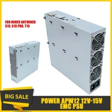 NEW BITMAIN Power Supply APW12 12-15V EMC PSU For Miner Antminer S19 T19 S19 Pro