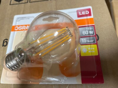 OSRAM LED Star Classic A 60 Lampe 7W E27 2700K Warm White 806lm