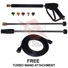 SPRAY GUN, WAND & HOSE KIT (M22) fits Troy Bilt & Generac Pressure Washers