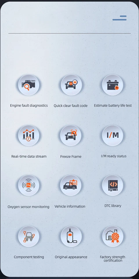 Obd2 Scanner Support Obdii/Eoobd 9 Standard Protocol Read Car Engine Fault Code - Image 3 of 4