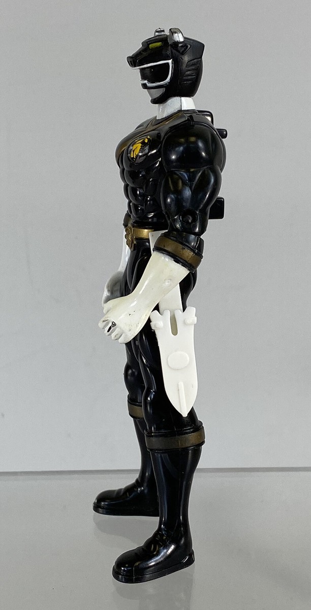 Power Rangers Wild Force Black Ranger 5.5” Action Figure 2001 Wild